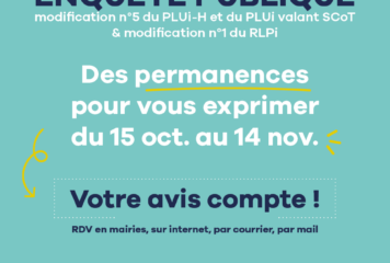Enquête publique PLUi / RLPi